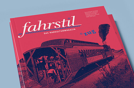 fahrstil Ausgabe #zug – Magazingestaltung